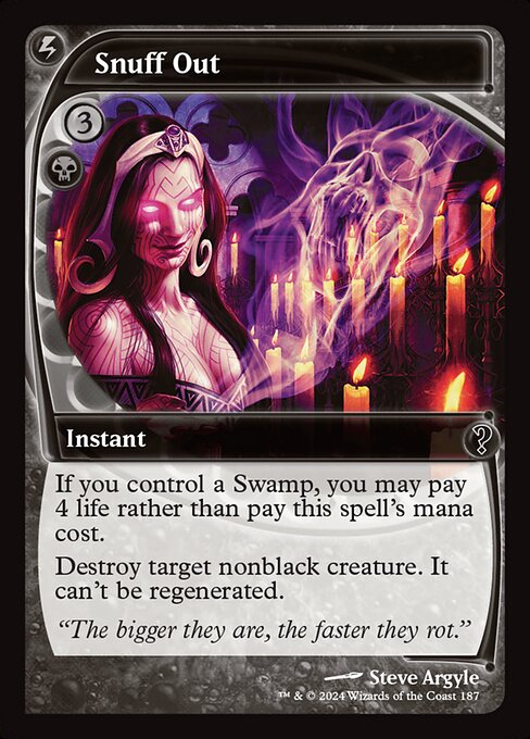 MB2: Snuff Out (Future Sight) (Foil)