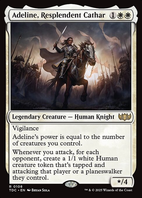 TDC: Adeline, Resplendent Cathar