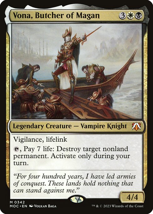 MOC: Vona, Butcher of Magan
