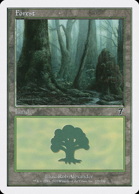 7ED: Forest (329)
