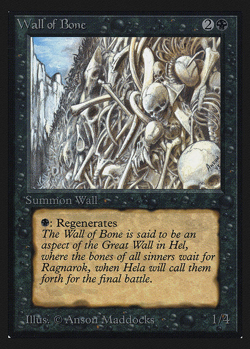CEI: Wall of Bone (IE)
