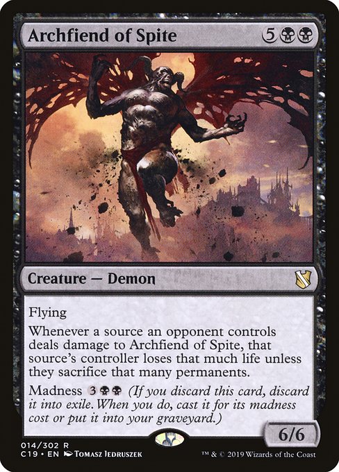 C19: Archfiend of Spite