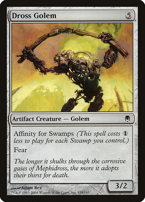 DST: Dross Golem (Foil)