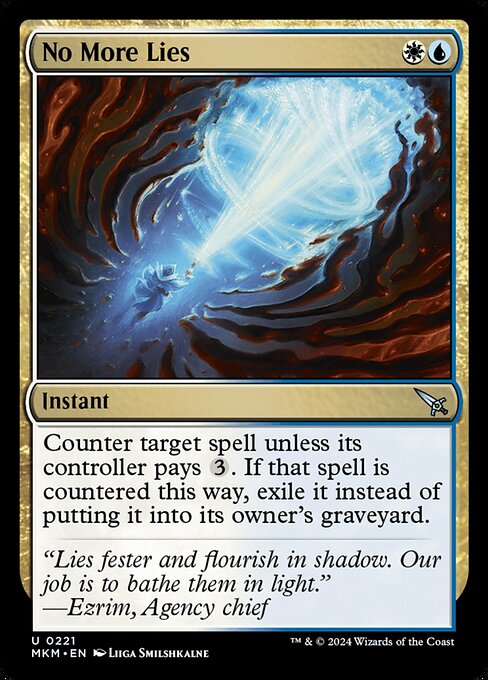 MKM: No More Lies (Foil)
