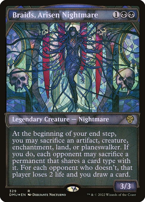 DMU: Braids, Arisen Nightmare (Textured Foil)