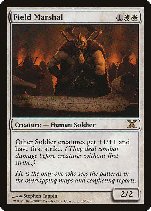 10E: Field Marshal
