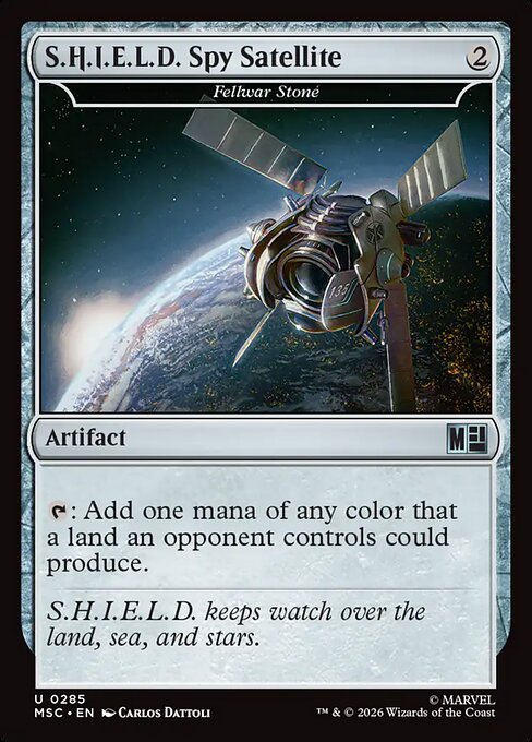 MSC: S.H.I.E.L.D. Spy Satellite - Fellwar Stone