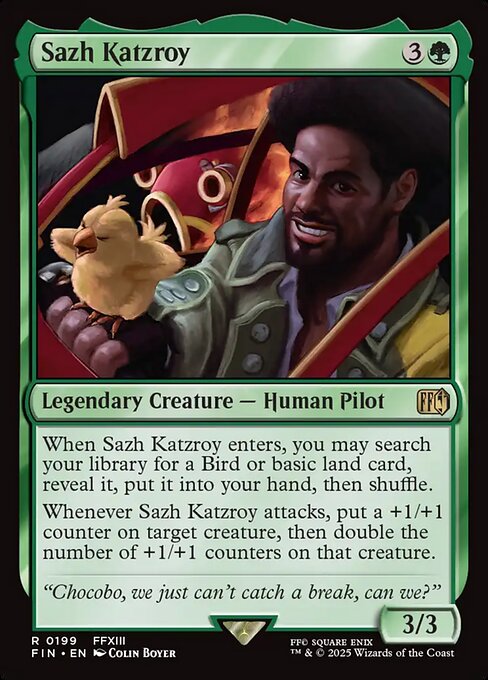 FIN: Sazh Katzroy (Foil)