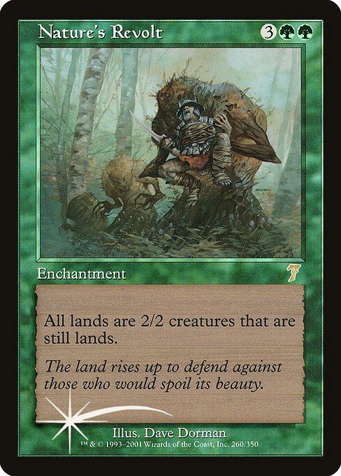 7ED: Nature's Revolt (Foil)