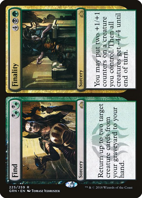 GRN: Find // Finality