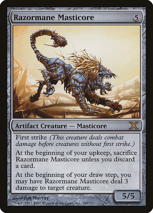 10E: Razormane Masticore