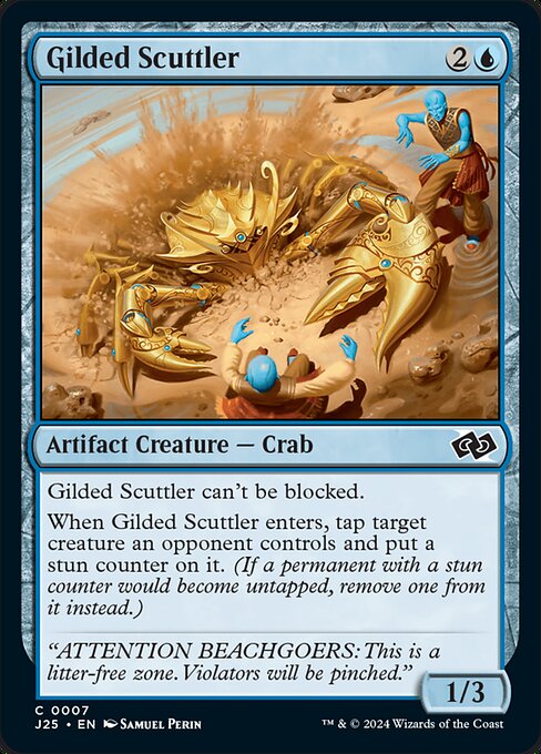 J25: Gilded Scuttler (Foil)