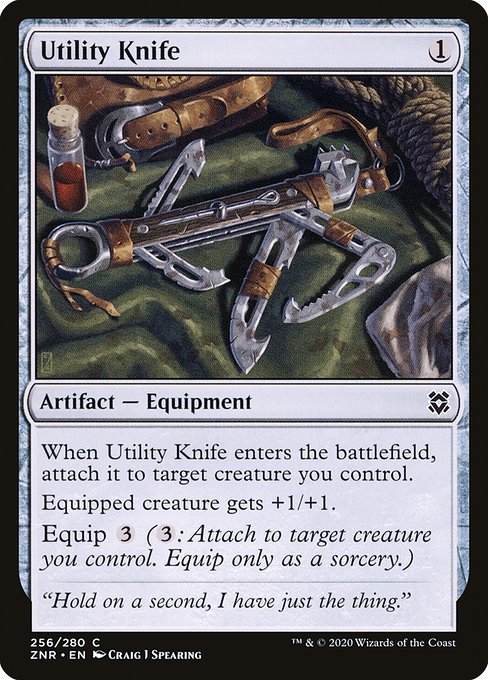 ZNR: Utility Knife (Foil)