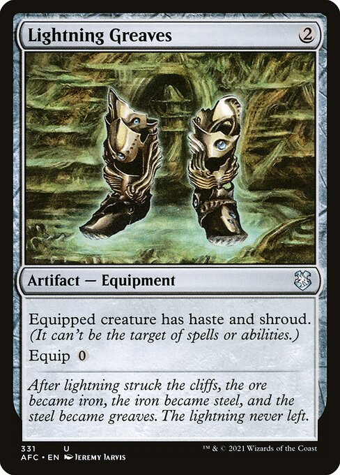AFC: Lightning Greaves