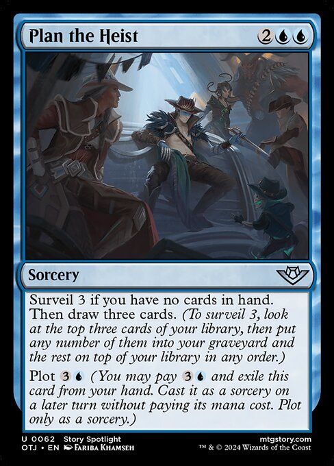 OTJ: Plan the Heist (Foil)