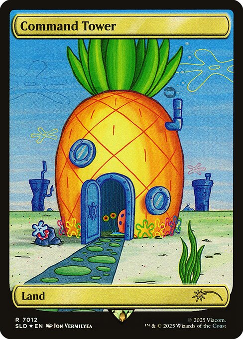 SLD: Command Tower (7012) (Rainbow Foil)