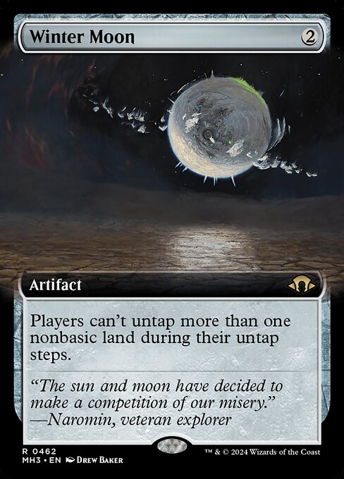 MH3: Winter Moon (Extended Art) (Foil)