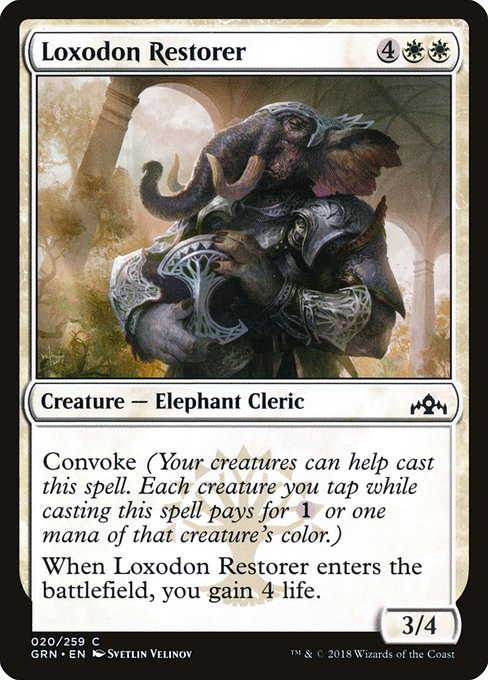GRN: Loxodon Restorer (Foil)
