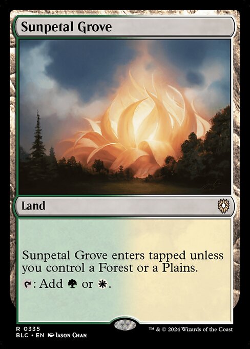 BLC: Sunpetal Grove