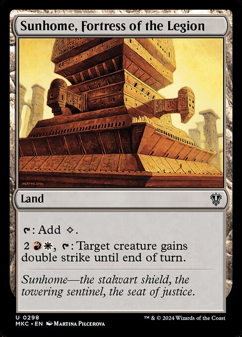 MKC: Sunhome, Fortress of the Legion