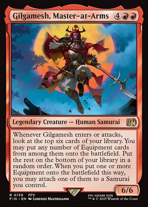 FIN: Gilgamesh, Master-at-Arms
