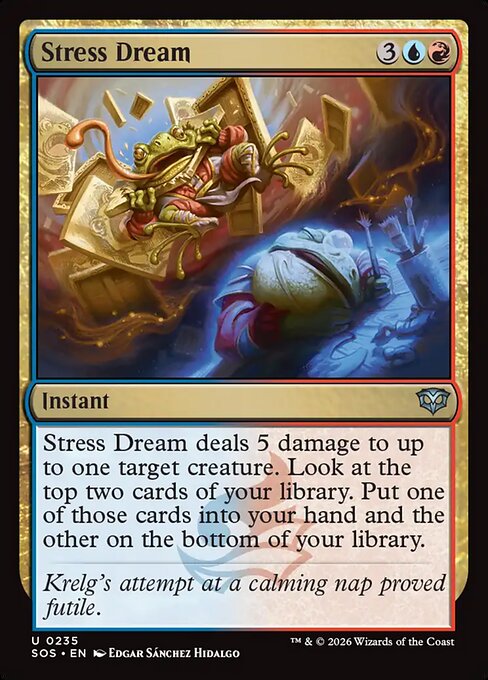 SOS: Stress Dream (Foil)