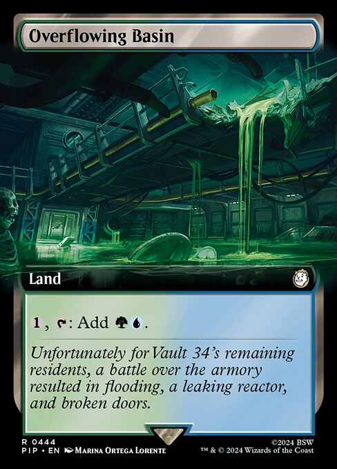 PIP: Overflowing Basin (Extended Art) (Foil)
