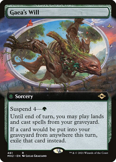 MH2: Gaea's Will (Extended Art) (Foil)