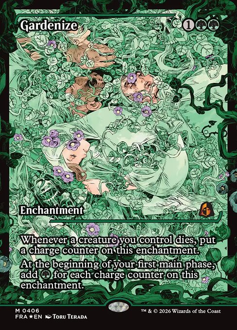 FRA: Gardenize (Showcase) (0406) (Foil)