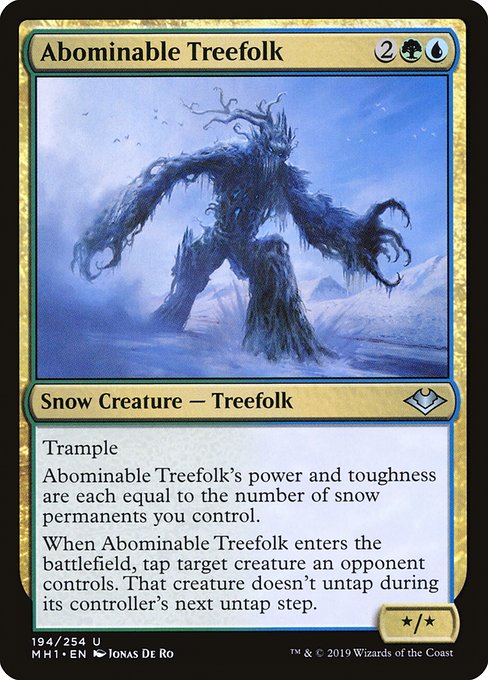 MH1: Abominable Treefolk (Foil)