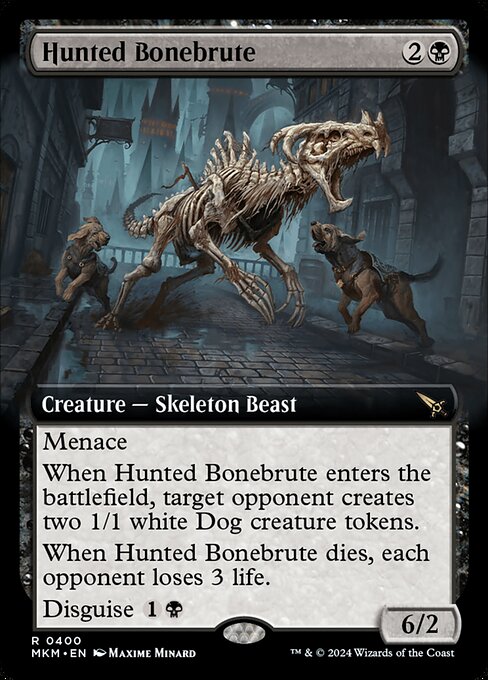 MKM: Hunted Bonebrute (Extended Art)