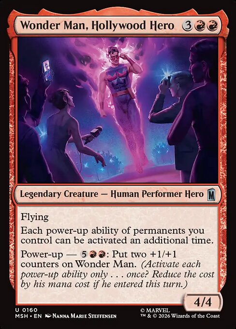 MSH: Wonder Man, Hollywood Hero