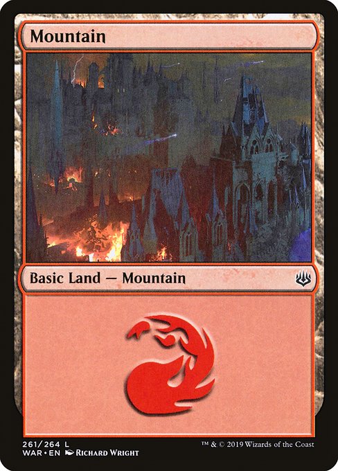 WAR: Mountain (261)