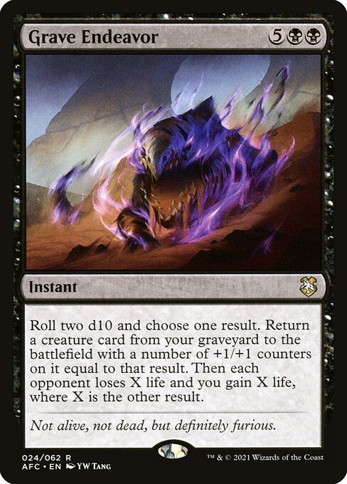 AFC: Grave Endeavor