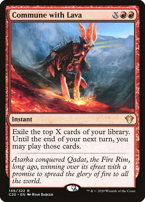C20: Commune with Lava