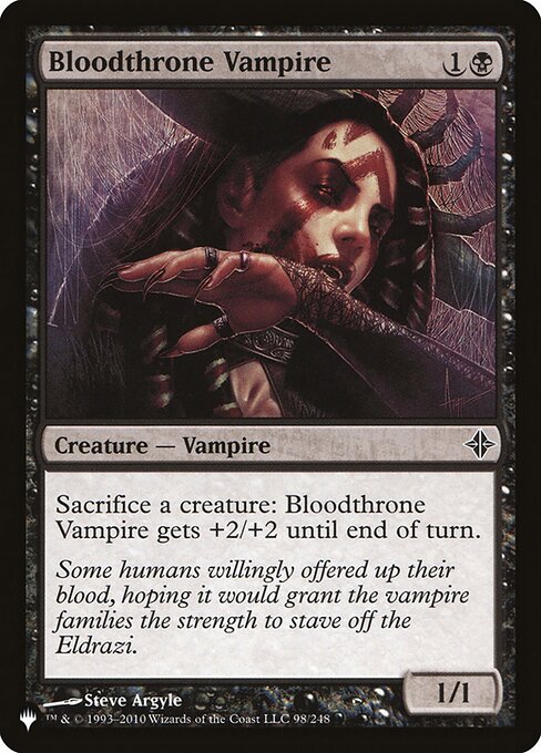 PLST: Bloodthrone Vampire