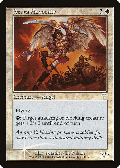 7ED: Serra Advocate (Foil)