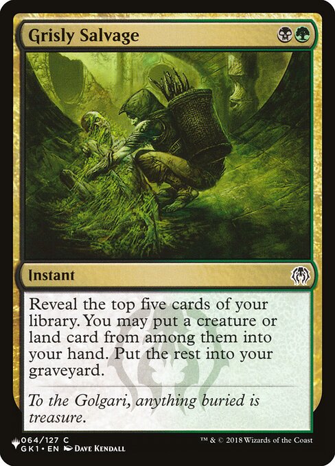 PLST: Grisly Salvage
