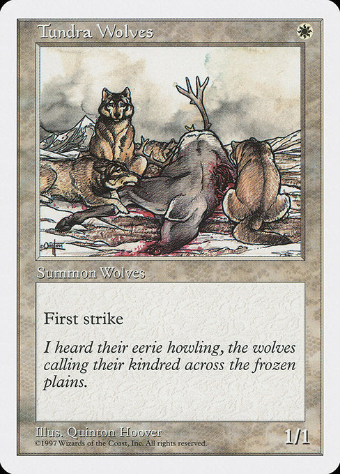5ED: Tundra Wolves