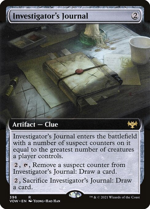 VOW: Investigator's Journal (Extended Art)