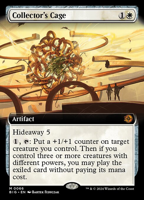 BIG: Collector's Cage (Extended Art) (Foil)