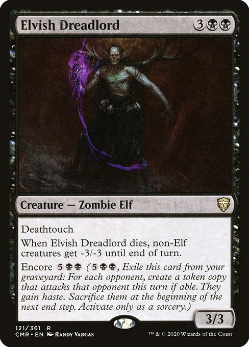 CMR: Elvish Dreadlord (Foil)