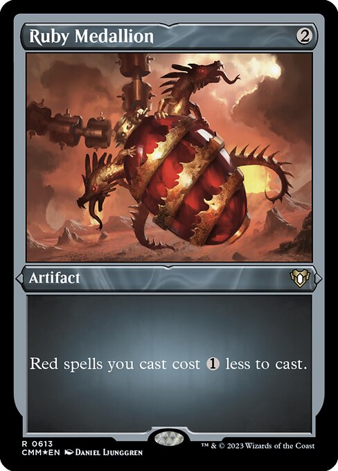 CMM: Ruby Medallion (Foil Etched)