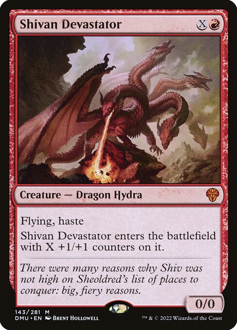 DMU: Shivan Devastator (Foil)