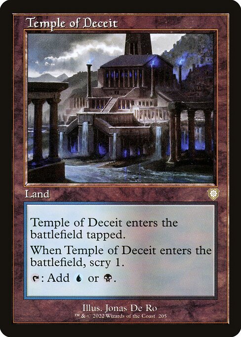 BRC: Temple of Deceit (Retro Frame)