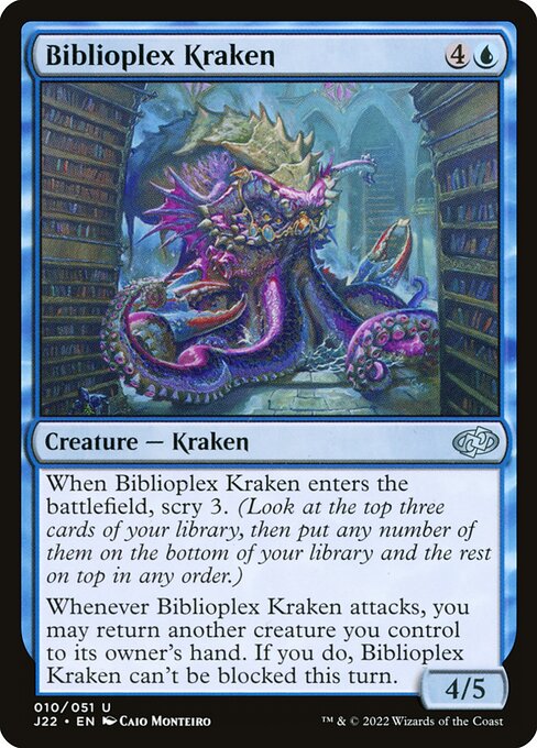 J22: Biblioplex Kraken