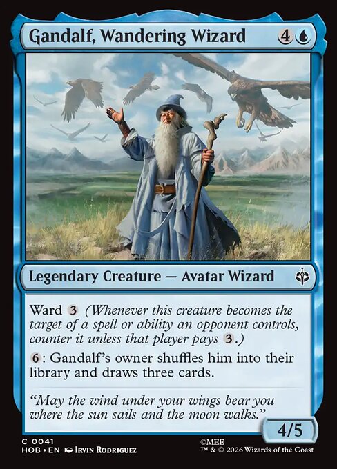 HOB: Gandalf, Wandering Wizard