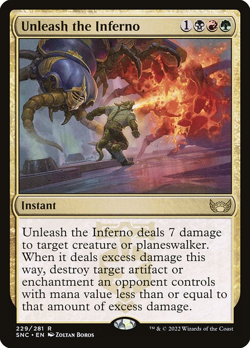 SNC: Unleash the Inferno (Foil)