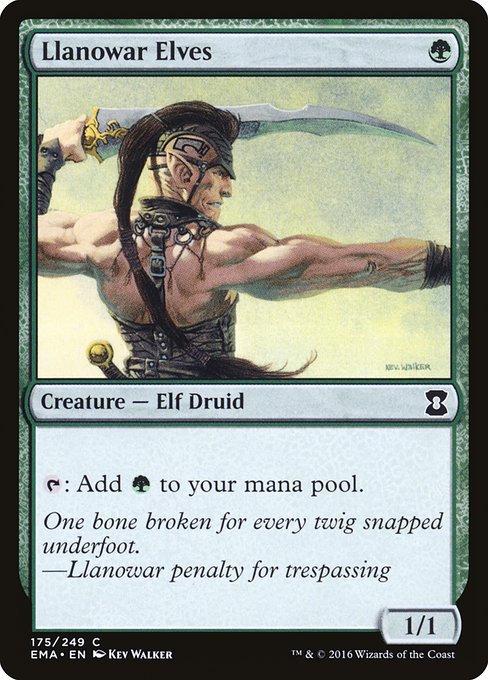 EMA: Llanowar Elves (Foil)
