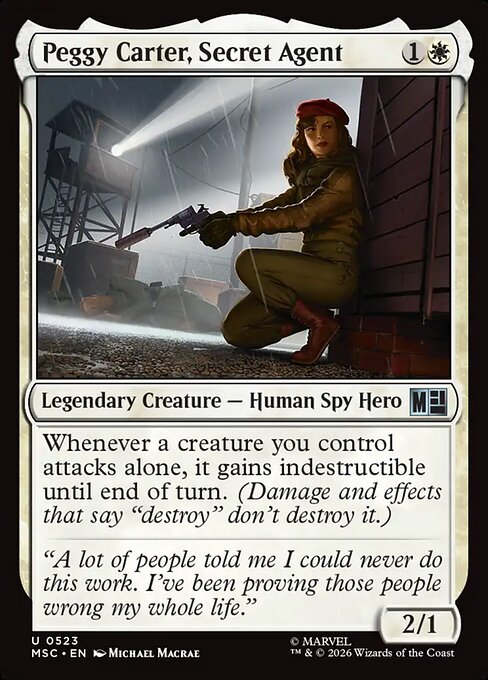 MSC: Peggy Carter, Secret Agent